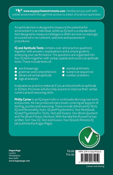 Produktbild: IQ and Aptitude Tests