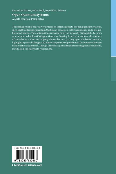Produktbild: Open Quantum Systems