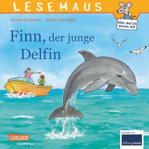 LESEMAUS 127: Finn, der junge Delfin, Taschenbuch von Annette Neubauer, Carlsen, 978-3-551-08927-4