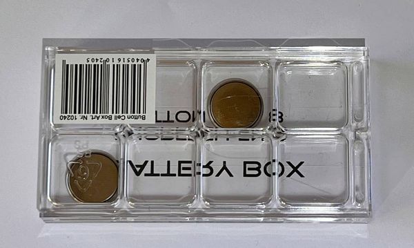 Produktbild: Baybox Buttoncell 8 Knopfzellenbox x