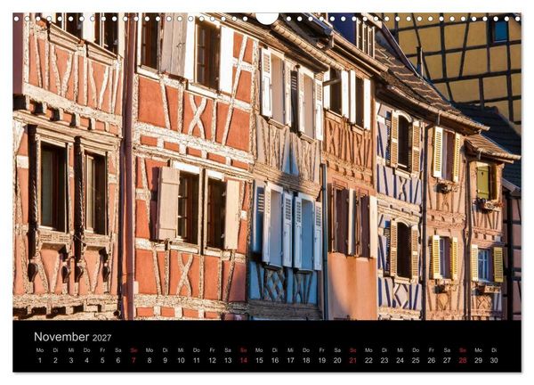 Produktbild: E L S A S S Impressionen (Wandkalender 2027 DIN A3 quer), CALVENDO Monatskalender