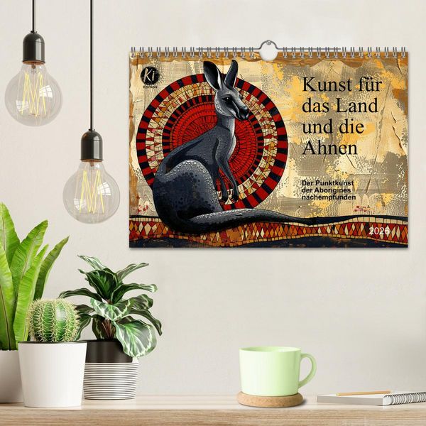 Produktbild: Kunst f&uuml;r das Land und die Ahnen (Wandkalender 2026 DIN A4 quer), CALVENDO Monatskalender