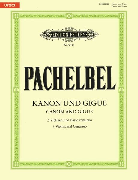 Produktbild: Pachelbel, J: Kanon und Gigue