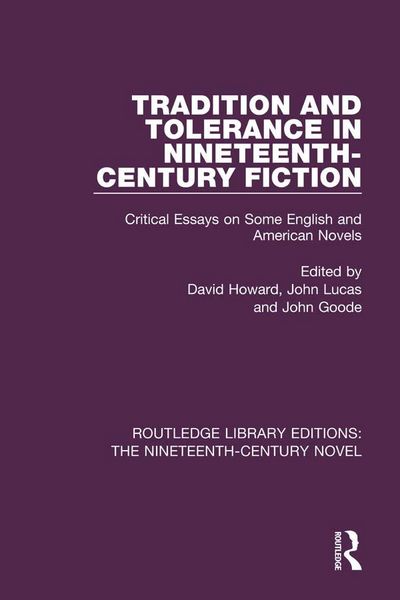 Produktbild: Tradition and Tolerance in Nineteenth Century Fiction