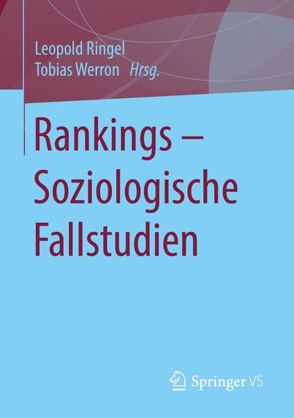 Produktbild: Rankings &ndash; Soziologische Fallstudien