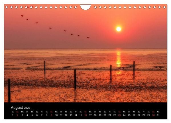 Produktbild: Im Norden - An der Nordsee in Deutschland (Wandkalender 2026 DIN A4 quer), CALVENDO Monatskalender
