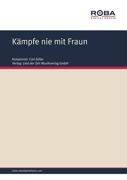 Produktbild: K&auml;mpfe nie mit Fraun