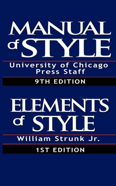 Produktbild: The Chicago Manual of Style & The Elements of Style, Special Edition