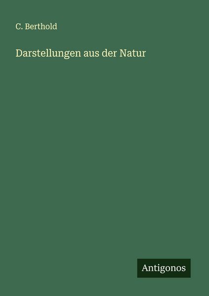 Produktbild: Darstellungen aus der Natur
