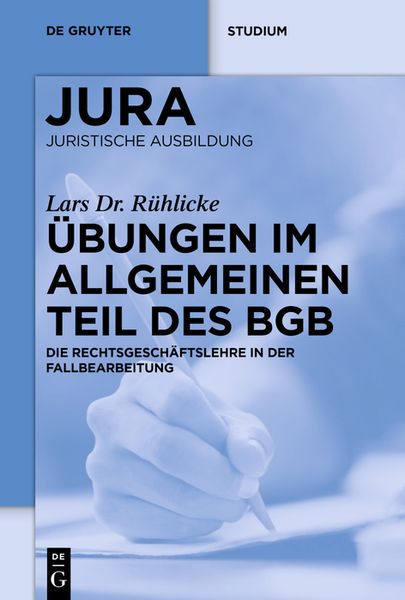 Produktbild: &Uuml;bungen im Allgemeinen Teil des BGB