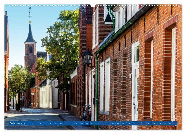 Produktbild: Leer - Das Tor zu Ostfriesland (Wandkalender 2026 DIN A2 quer), CALVENDO Monatskalender