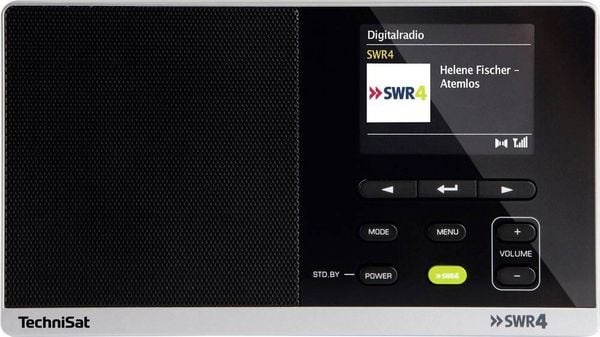 Produktbild: TechniSat DigitRadio 215 SWR 4 - Edition Kofferradio DAB+, UKW Schwarz