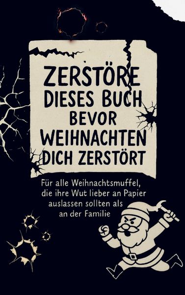 Produktbild: Zerst&ouml;re dieses Buch, bevor Weihnachten dich zerst&ouml;rt