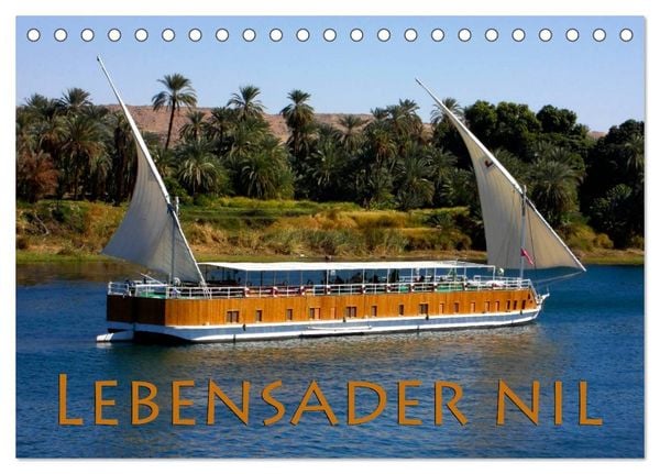 Produktbild: Lebensader Nil (Tischkalender 2026 DIN A5 quer), CALVENDO Monatskalender