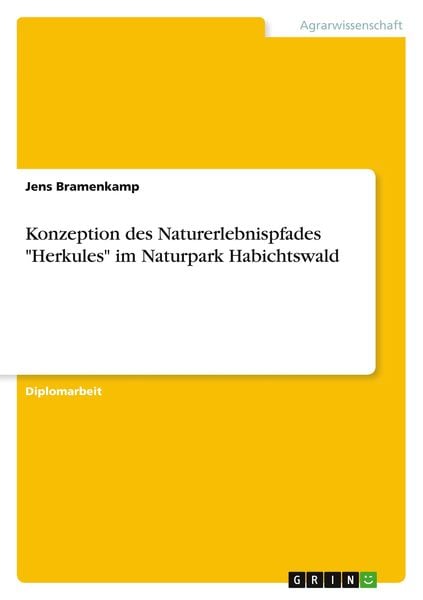 Produktbild: Konzeption des Naturerlebnispfades "Herkules" im Naturpark Habichtswald