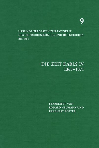 Produktbild: Die Zeit Karls IV (1365 &ndash; 1371)