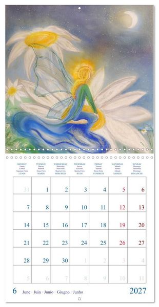 Produktbild: Colorful Fairies (Wall Calendar 2027 12 &times; 12 Inch) CALVENDO 12 Month Wall Calendar