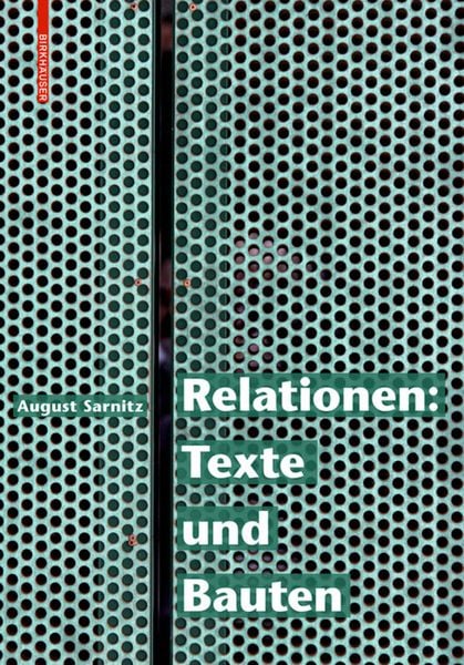 Produktbild: Relationen: Texte und Bauten