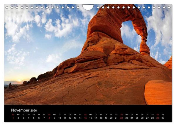 Produktbild: USA S&uuml;d-West (Wandkalender 2026 DIN A4 quer), CALVENDO Monatskalender