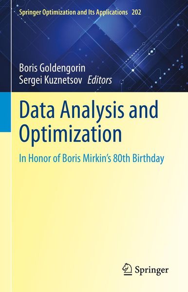 Produktbild: Data Analysis and Optimization