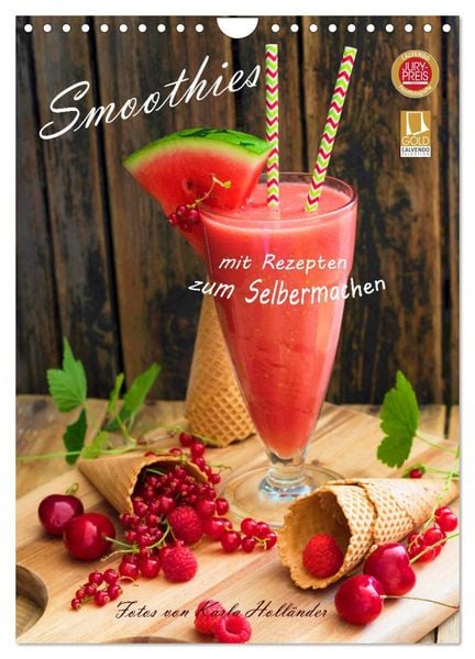 Produktbild: Smoothies zum Selbermachen (Wandkalender 2026 DIN A4 hoch), CALVENDO Monatskalender