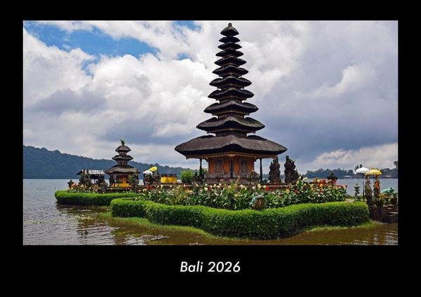 Bali 2026 Fotokalender DIN A3