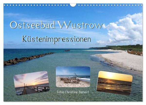 Ostseebad Wustrow Küstenimpressionen (Wandkalender 2026 DIN A3 quer), CALVENDO Monatskalender