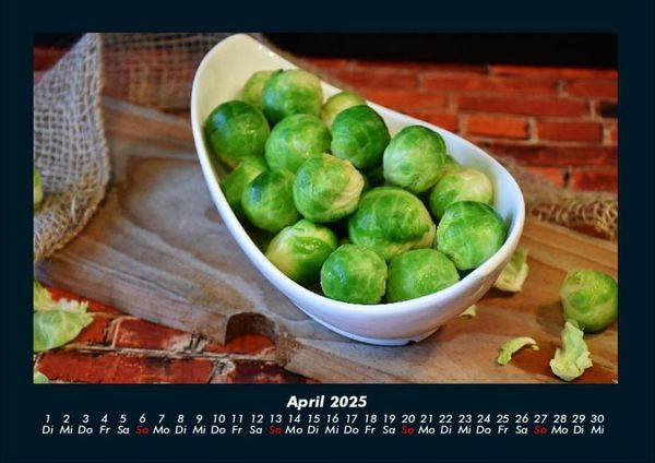 Produktbild: Gem&uuml;sekalender 2025 Fotokalender DIN A4