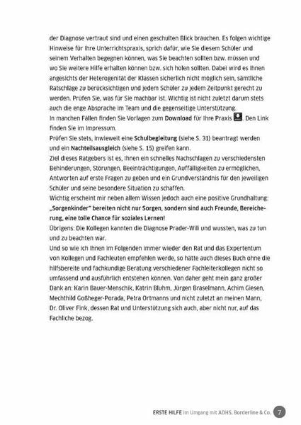 Produktbild: Erste Hilfe im Umgang mit ADHS, Borderline & Co.