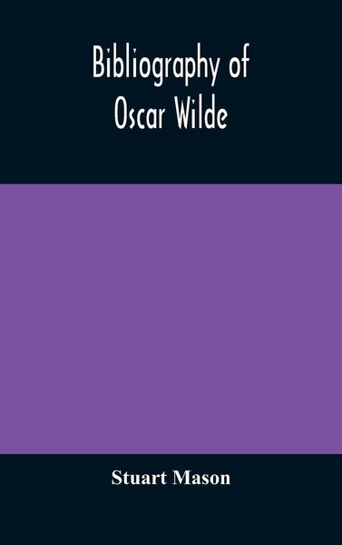 Produktbild: Bibliography Of Oscar Wilde