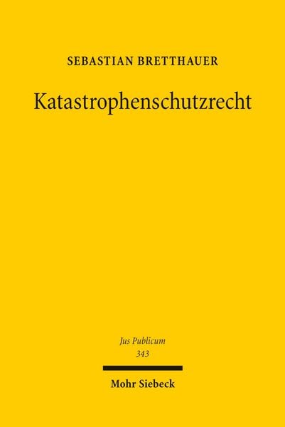 Produktbild: Katastrophenschutzrecht