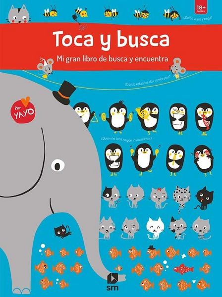 Produktbild: Toca y busca : mi gran libro de busca y encuentra