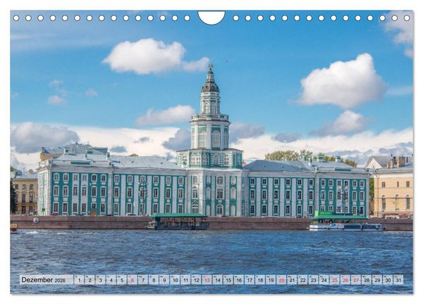 Produktbild: St. Petersburg - Historische Altstadt (Wandkalender 2026 DIN A4 quer), CALVENDO Monatskalender