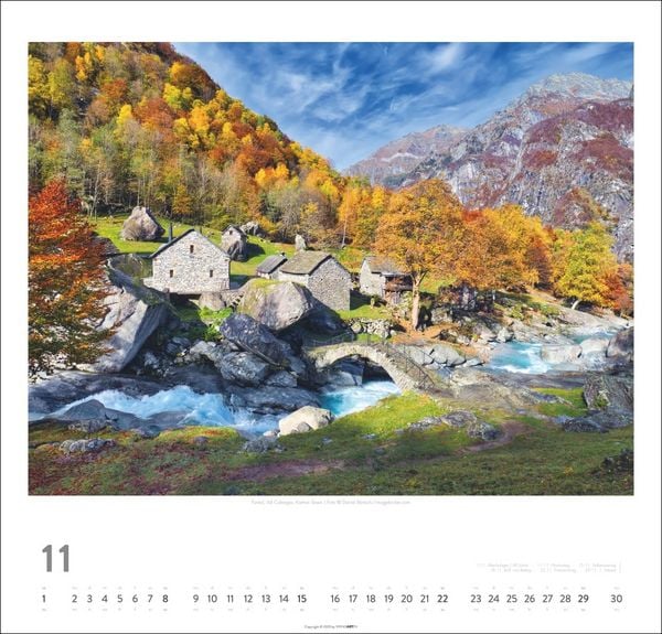 Produktbild: Schweiz Kalender 2026 - Schönste Landschaften und Ansichten