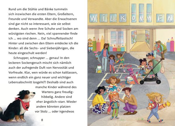 Produktbild: Sammy Schlappohr (Band 1) &ndash; Vier Pfoten f&uuml;r den Schulstart