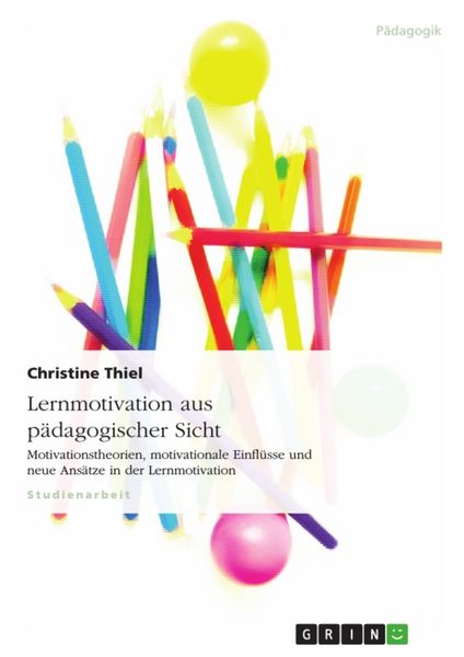 Produktbild: Lernmotivation aus p&auml;dagogischer Sicht