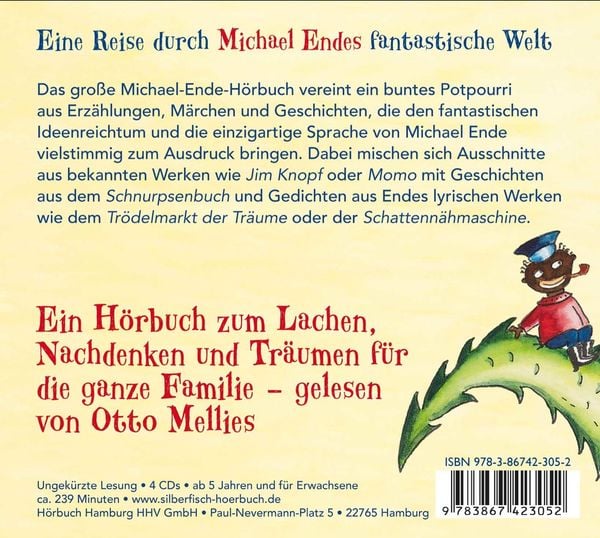 Produktbild: Das gro&szlig;e Michael-Ende-H&ouml;rbuch