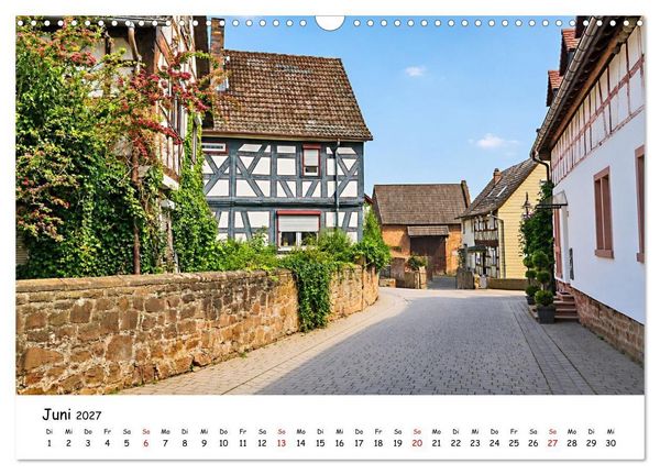 Produktbild: Gelnhausen Meerholz und Hailer (Wandkalender 2027 DIN A3 quer), CALVENDO Monatskalender
