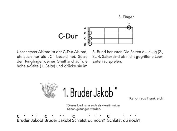 Produktbild: KIDS Lagerfeuer-Ukulele. Die sch&ouml;nsten Kinderlieder begleiten.