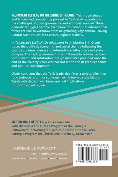 Produktbild: Tajikistan's Difficult Development Path