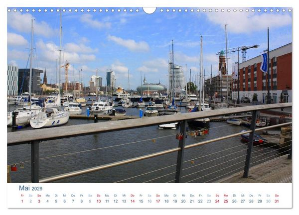 Produktbild: Bremerhaven 2026. Impressionen aus den Havenwelten (Wandkalender 2026 DIN A3 quer), CALVENDO Monatskalender