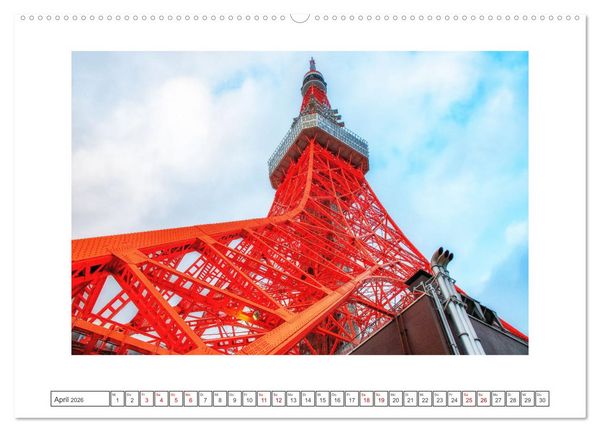 Produktbild: Tokio - Tradition und Moderne (Wandkalender 2026 DIN A2 quer), CALVENDO Monatskalender