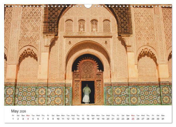 Produktbild: The colorful Morocco (Wall Calendar 2026 DIN A3 landscape), CALVENDO 12 Month Wall Calendar