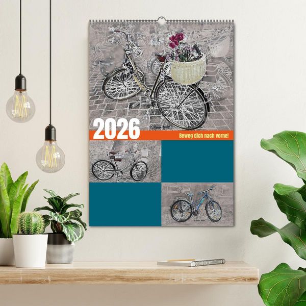 Produktbild: Beweg dich nach vorne! (Wandkalender 2026 DIN A2 hoch), CALVENDO Monatskalender