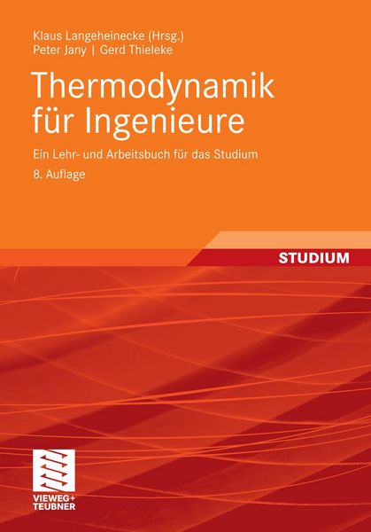 Produktbild: Thermodynamik f&uuml;r Ingenieure