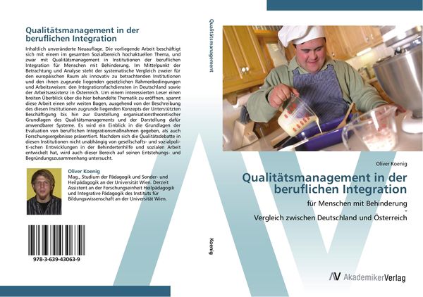 Produktbild: Qualit&auml;tsmanagement in der beruflichen Integration