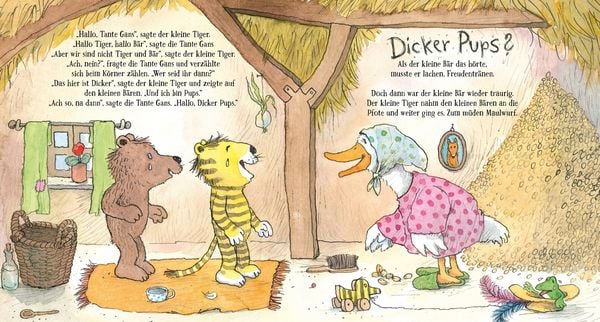 Produktbild: Nach einer Figurenwelt von Janosch. Als der Bär einmal traurig war (und plötzlich so viel lachen musste)