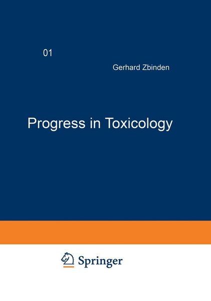 Produktbild: Progress in Toxicology