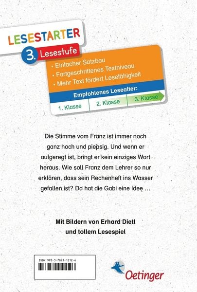 Produktbild: Neue Schulgeschichten vom Franz