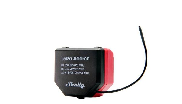 Produktbild: Shelly LoRa Add-on Funk-Schalter